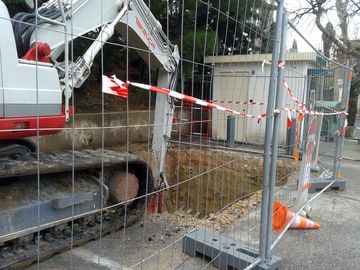 Travaux parking Intermarché
