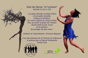 SAMEDI 11 JUIN  A 15 h. Spectacle de Danse