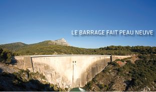 Le barrage de Bimont fait peau neuve