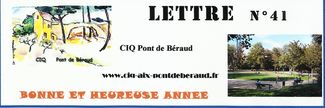 LA LETTRE N°41 EST PARUE