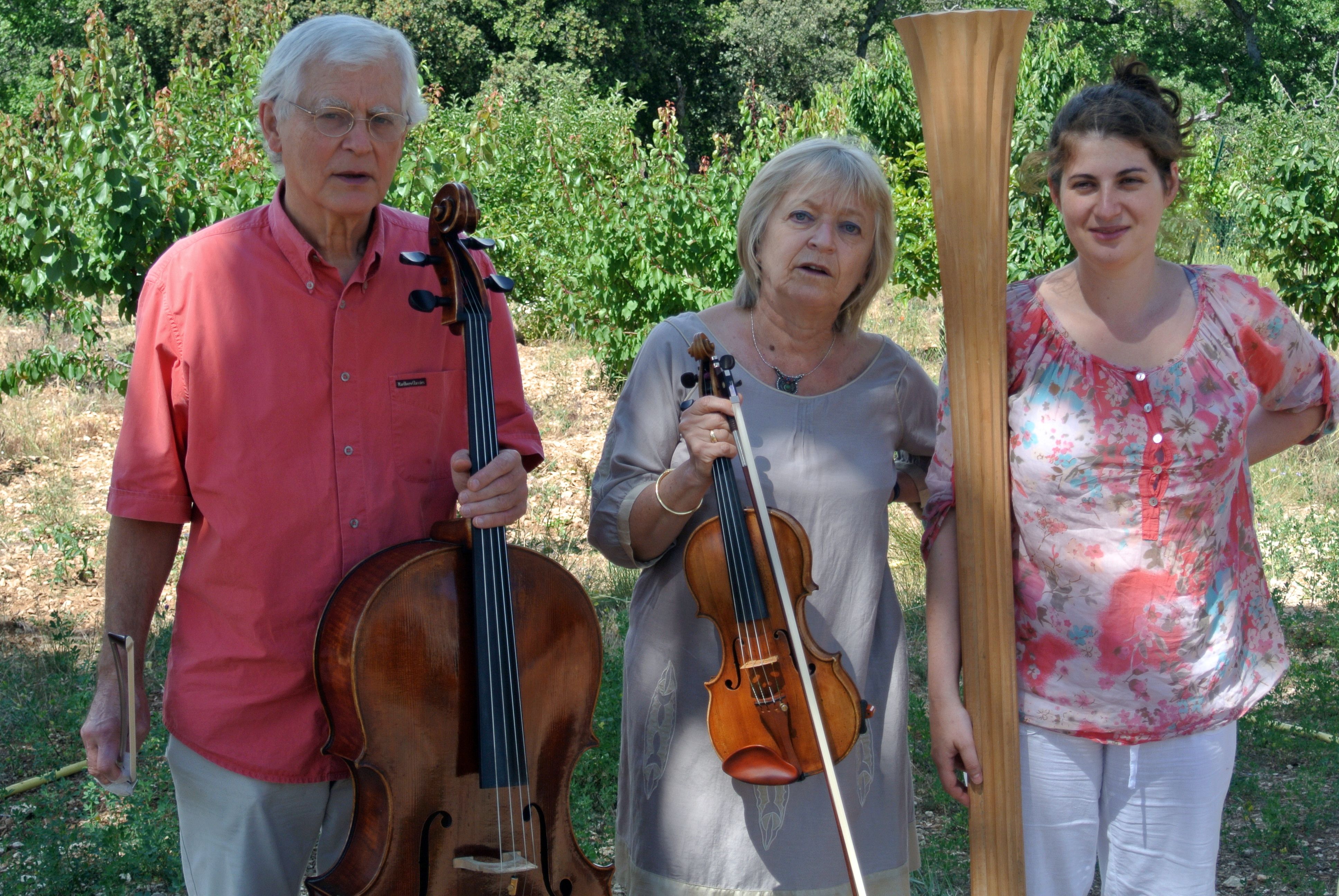 TRIO  HESTIA      DEUX CONCERTS     SAMEDI 29 AVRIL A ST Thomas et JM Vianney