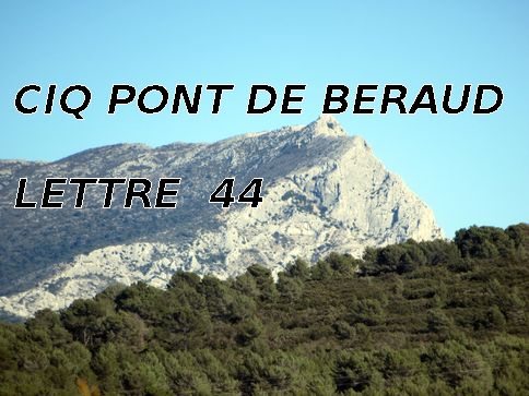 NOTRE LETTRE DE QUARTIER EST PARUE