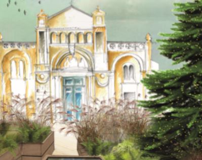 INAUGURATION DU JARDIN ÉPHÉMÈRE AUX 3 PLACES LE 10 DEC A 17H