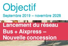 NOUVELLE CONCESSION BUS+Aixpress : SEPT 2019 A NOV 2028