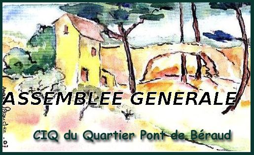 RAPPEL : NOTRE ASSEMBLÉE GÉNÉRALE SE TIENDRA LE SAMEDI 19 SEPT