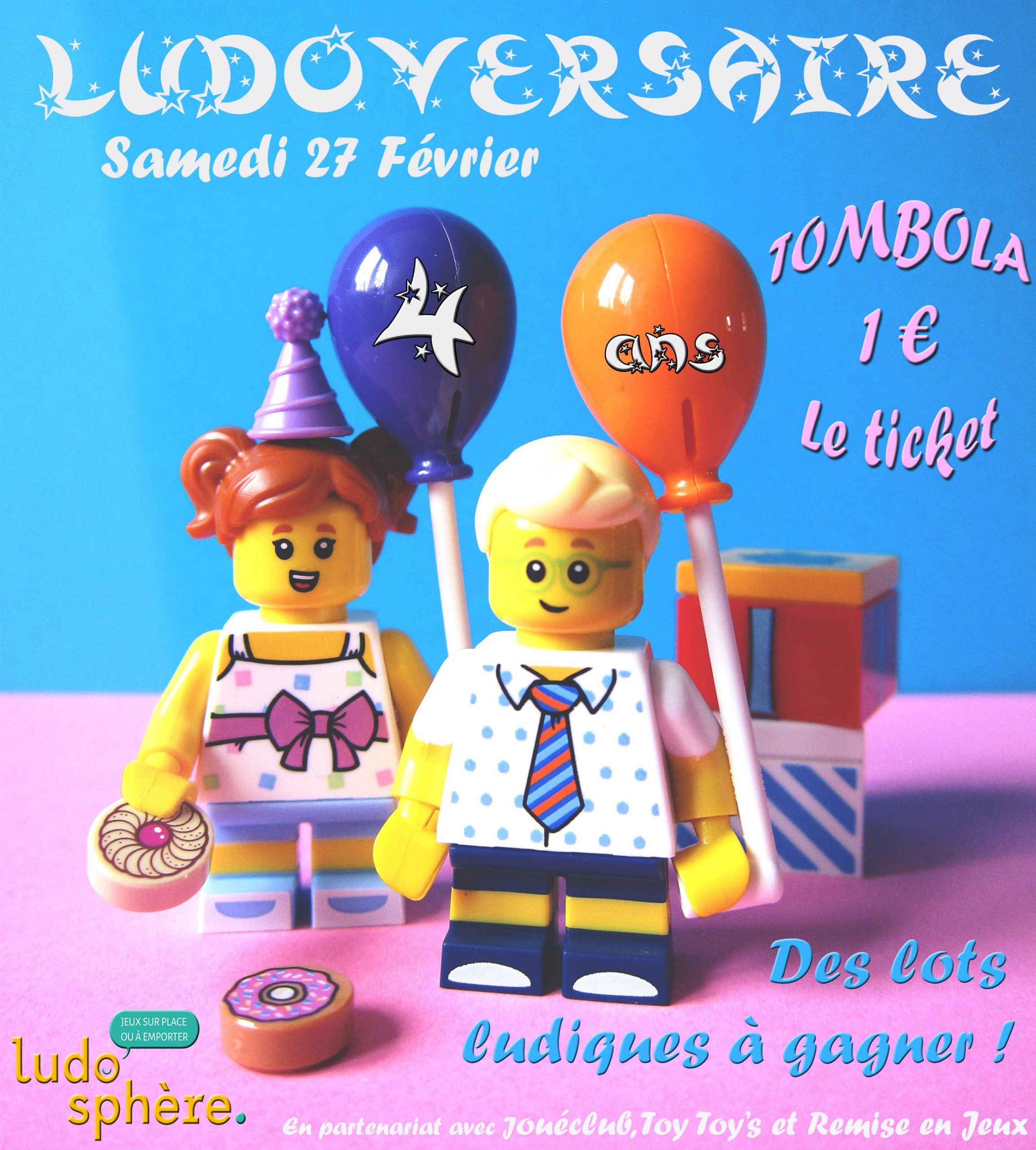 LA LUDO EN FÉVRIER // 🥳 LUDOVERSAIRE 🎉