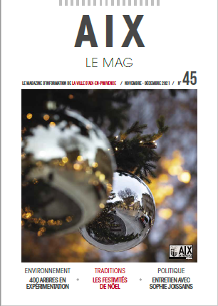 LE NOUVEAU NUMERO D’AIX LE MAG  va sortir