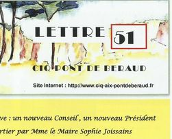 CIQ PONT DE BERAUD      LETTRE N° 51
