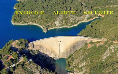 EXERCICE de SECURITE CIVILE  au Barrage de Bimont , vendredi 30 juin :